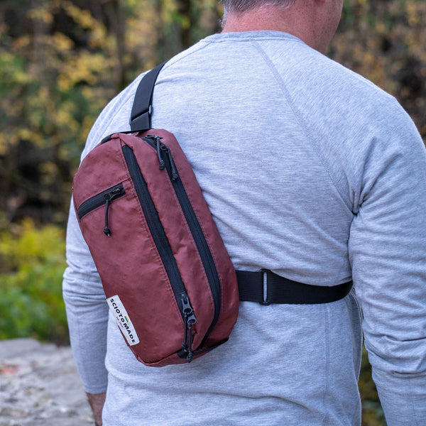 Hayden Sling Bag 2.0 - Cranberry ECOPAK™