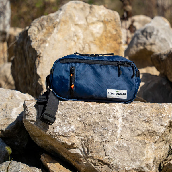 Hayden Sling Bag 2.0 - Navy ECOPAK™