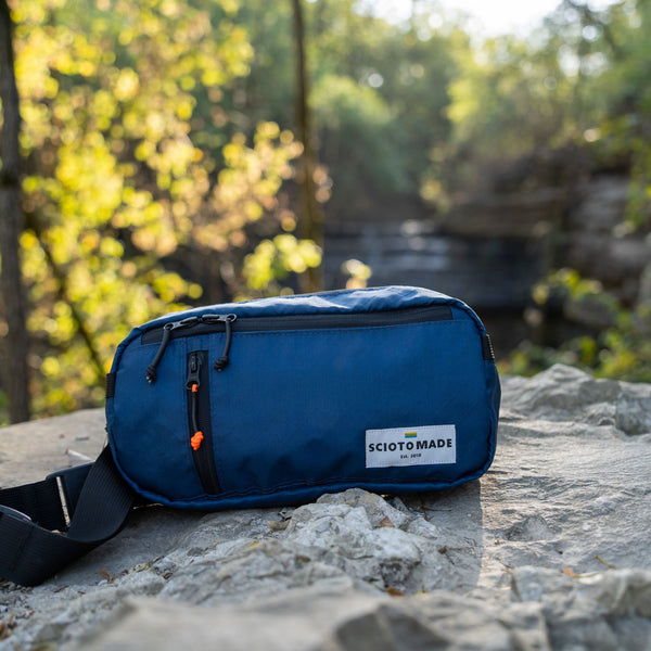 Hayden Sling Bag 2.0 - Navy ECOPAK™