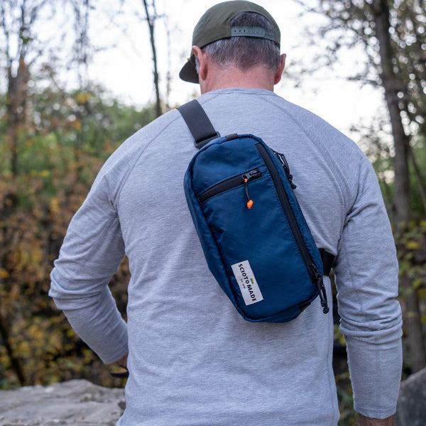 Hayden Sling Bag 2.0 - Navy ECOPAK™