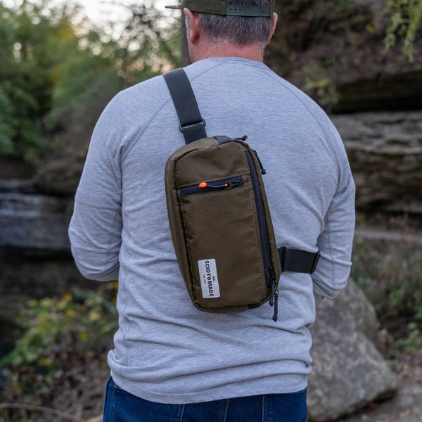 Hayden Sling Bag 2.0 - Olive ECOPAK™