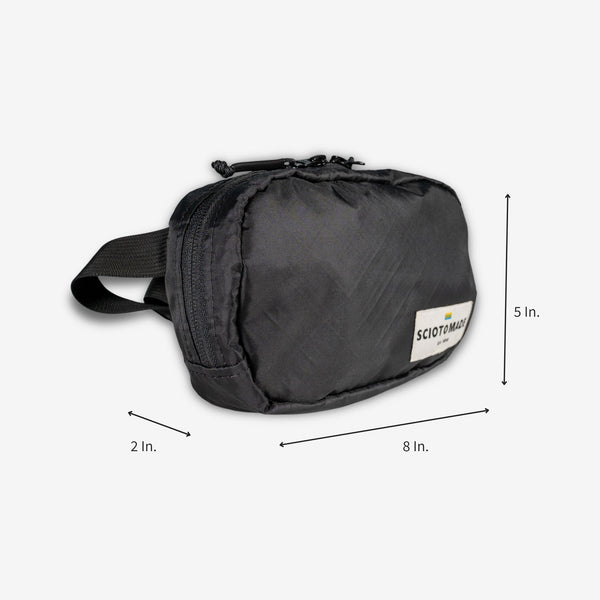 Lane Belt Bag - Black ECOPAK™