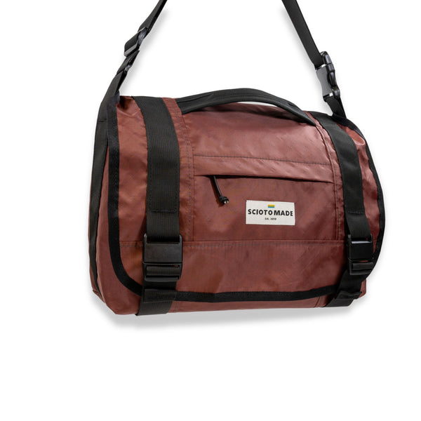 High Street Messenger Bag - Cranberry ECOPAK™