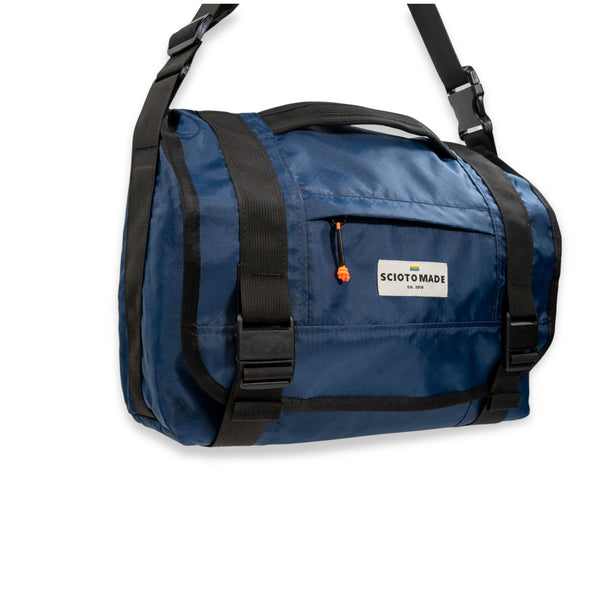 High Street Messenger Bag - Navy ECOPAK™