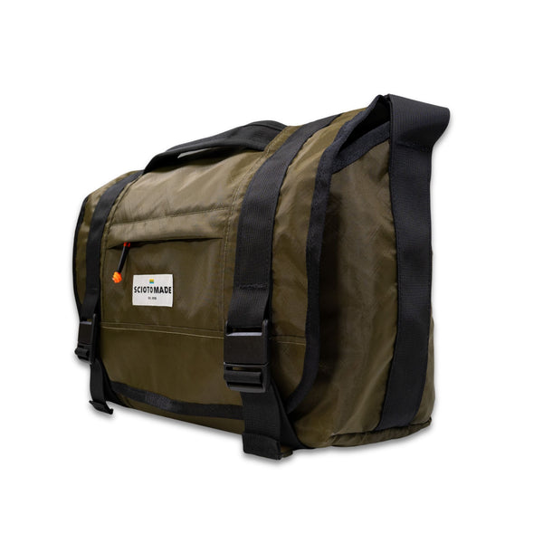 High Street Messenger Bag - Olive ECOPAK™