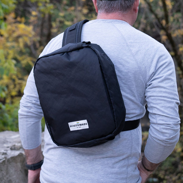 Sling Backpack - Black ECOPAK™