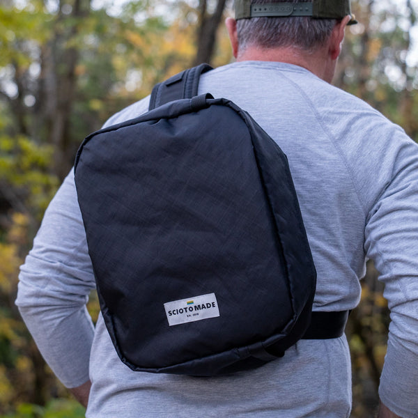 Sling Backpack - Black ECOPAK™