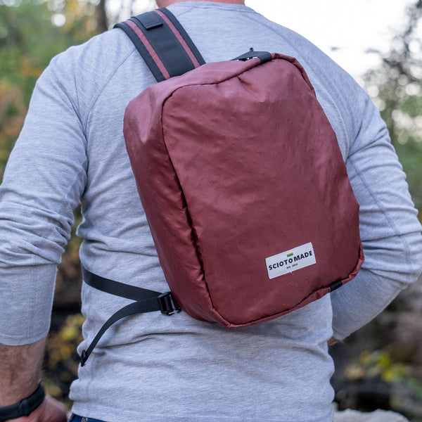 Sling Backpack - Cranberry ECOPAK™