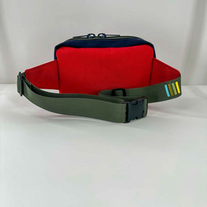Lane Sling Bag - Red & Navy