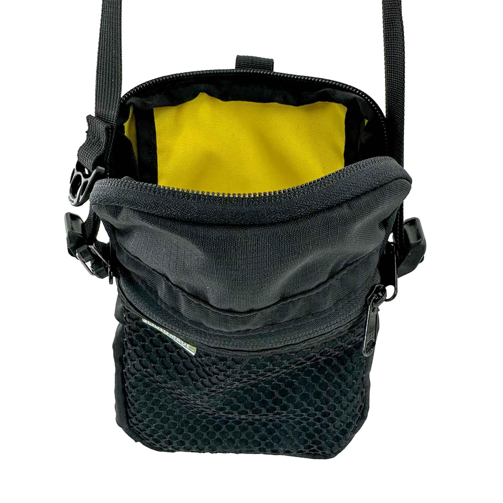 Black Crossbody Bag for Everyday Use | Ripstop Nylon - Scioto Made