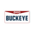 Buckeye Ohio License Plate Sticker