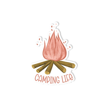 Camping Life Sticker