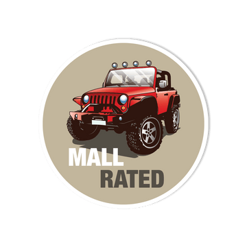 Mall Rated Sticker