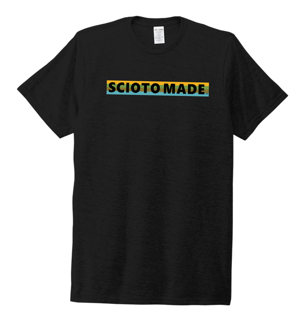 Men's Scioto Made Stripe Logo T-Shirt