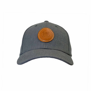 Scioto Made Leather Patch Hemp Hat
