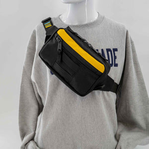 Lane Sling Bag - Black & Yellow