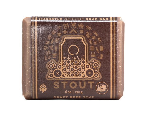 Huckstle Stout Craft Beer Soap